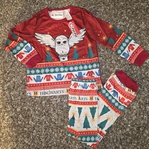 Harry Potter Christmas Pajamas Sz XS